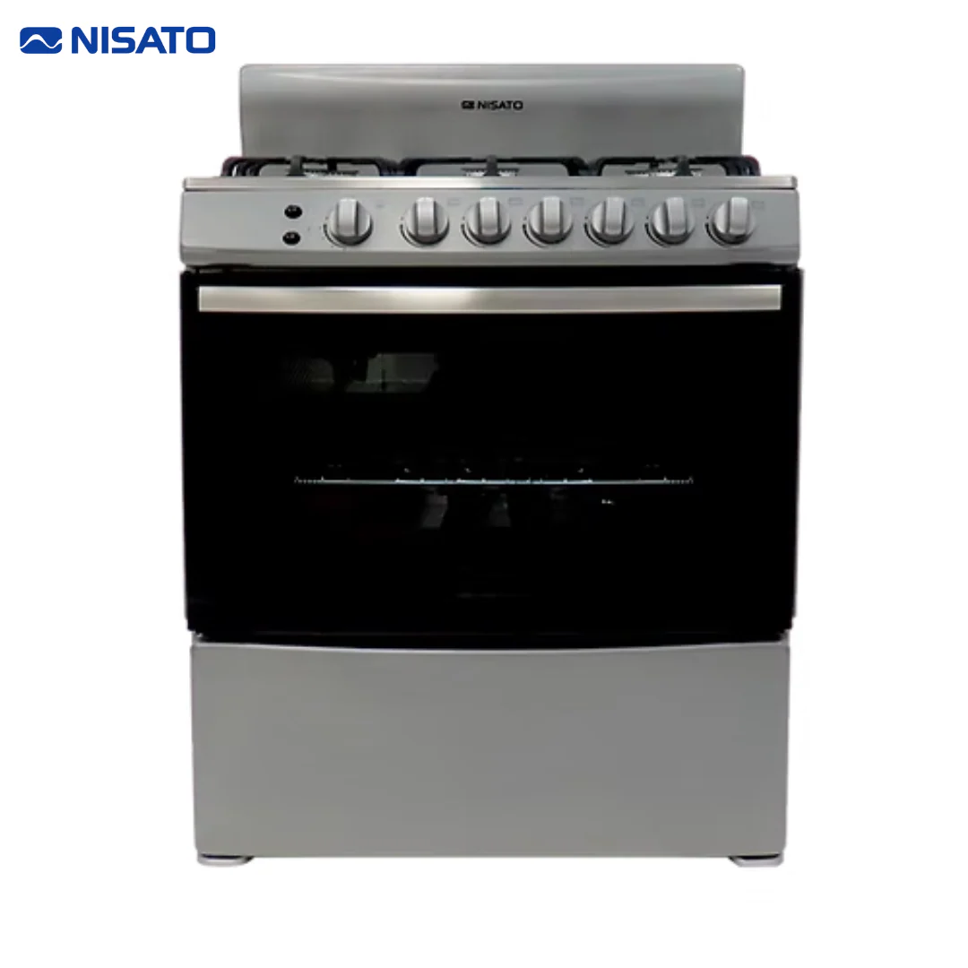 Estufa con Horno 30" de 6 Quemadores Acero Inoxidable Nisato NE-3037RNDM - Image 2