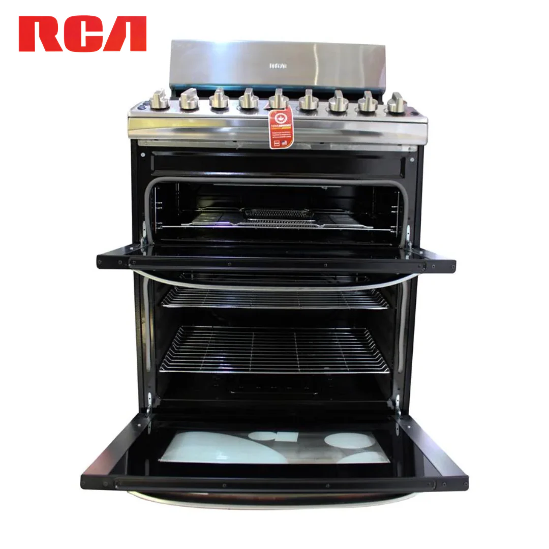 Estufa con Horno a Gas y Freidora de Aire 30" 5 Quemadores Acero Inoxidable RCA RCCR7652 - Image 2