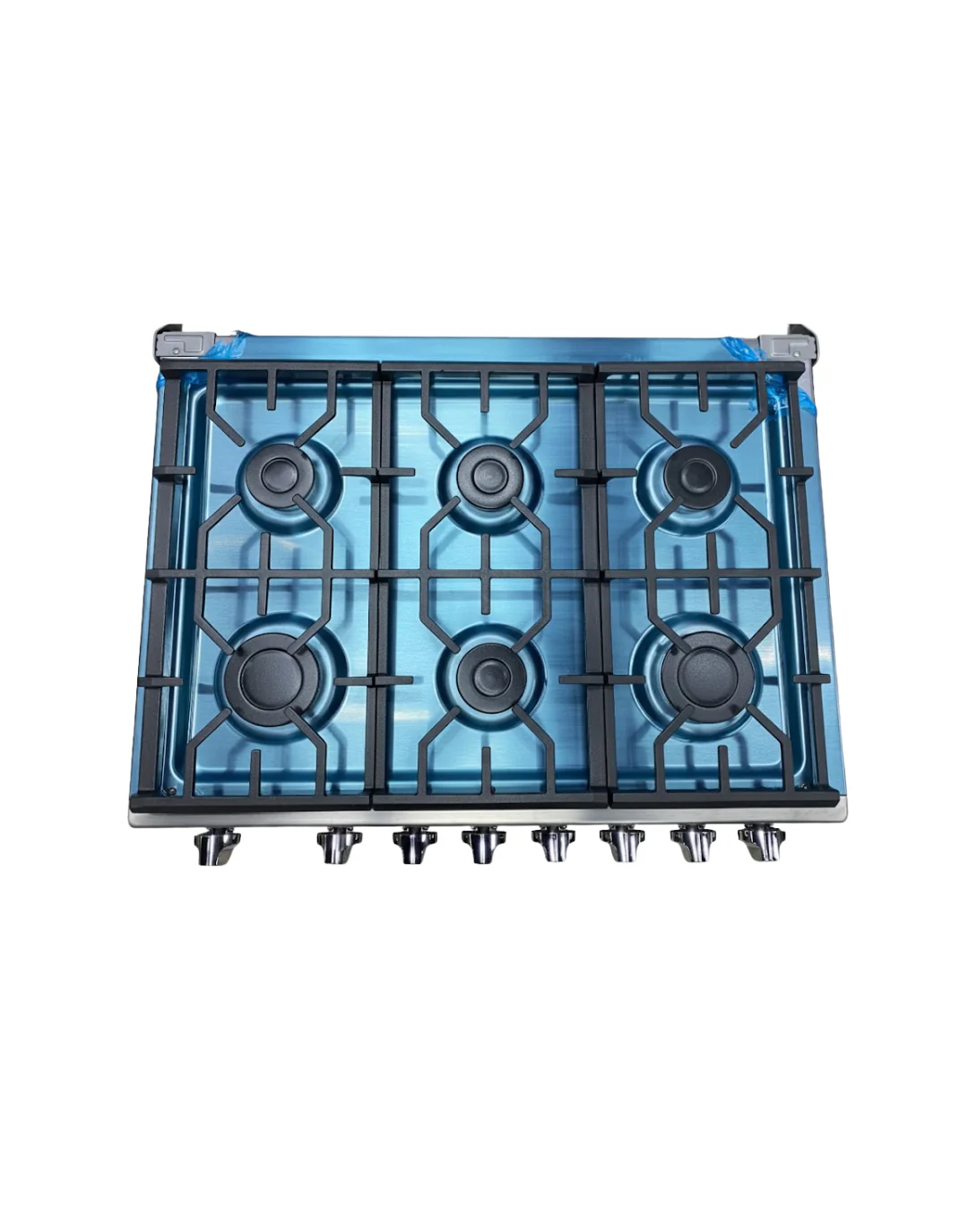 Estufa con Horno de 6 Quemadores 30" a Gas Acero Inoxidable Parrillas Hierro Fundido Nisato Modelo Nuevo NE-7774TVDM - Image 3
