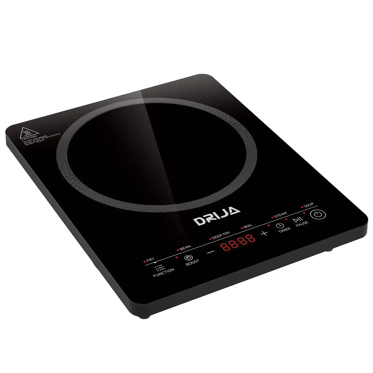 Estufa de Mesa Eléctrica Inducción Vitrocerámica Táctil MUNICH 28 INDUKTION Drija - Image 3