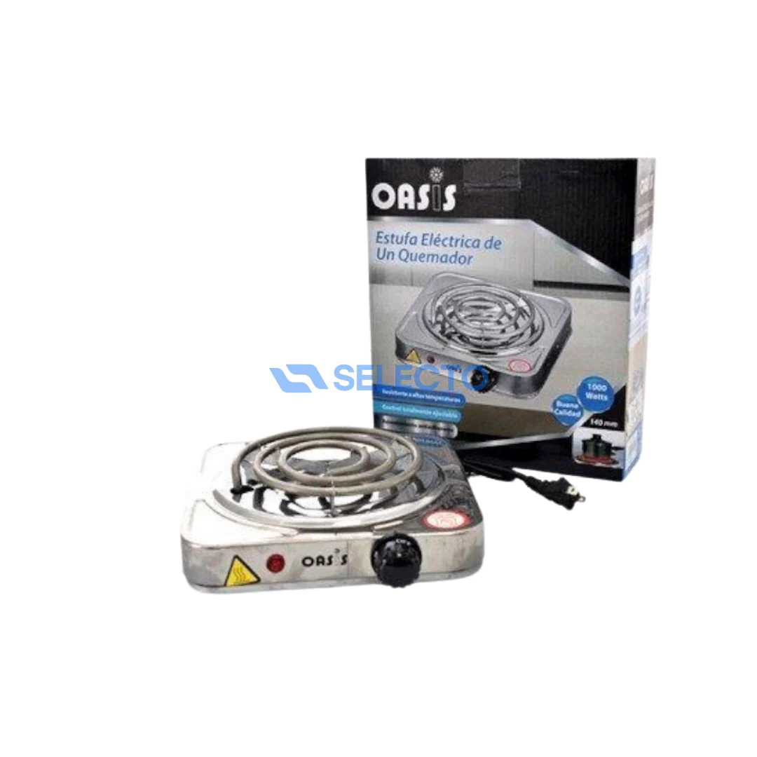 Estufa Eléctrica de 1 Quemador Oasis OA-9003 - Image 2