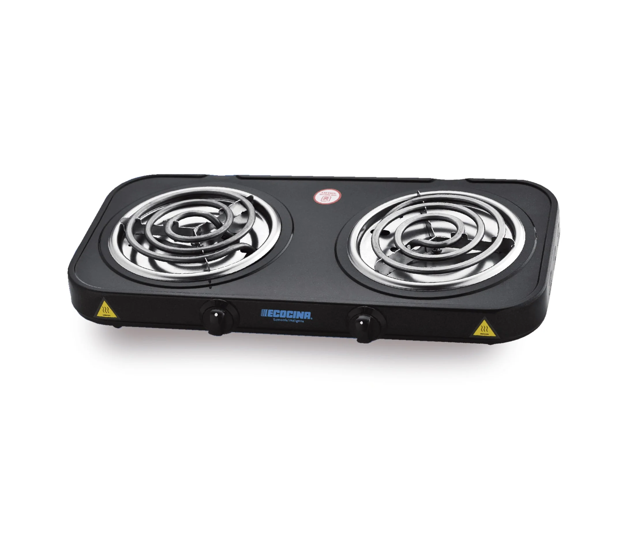 Estufa Eléctrica de 2 Quemadores 1000W+1000W Ecocina C-E2N
