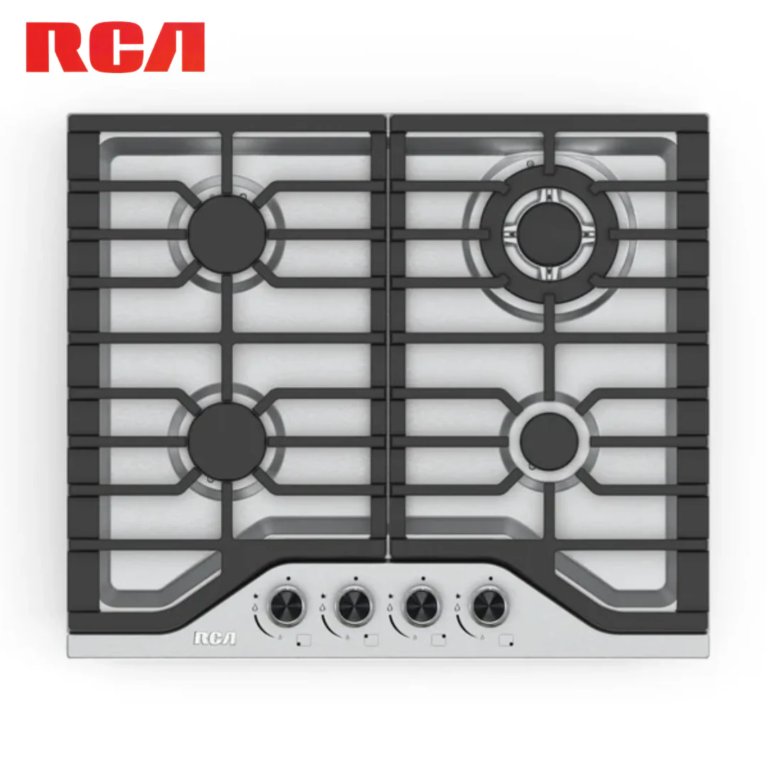 Estufa Empotrable a Gas de 4 Quemadores 24" de Acero Inoxidable 304 RCA RCBS24SS - Image 2