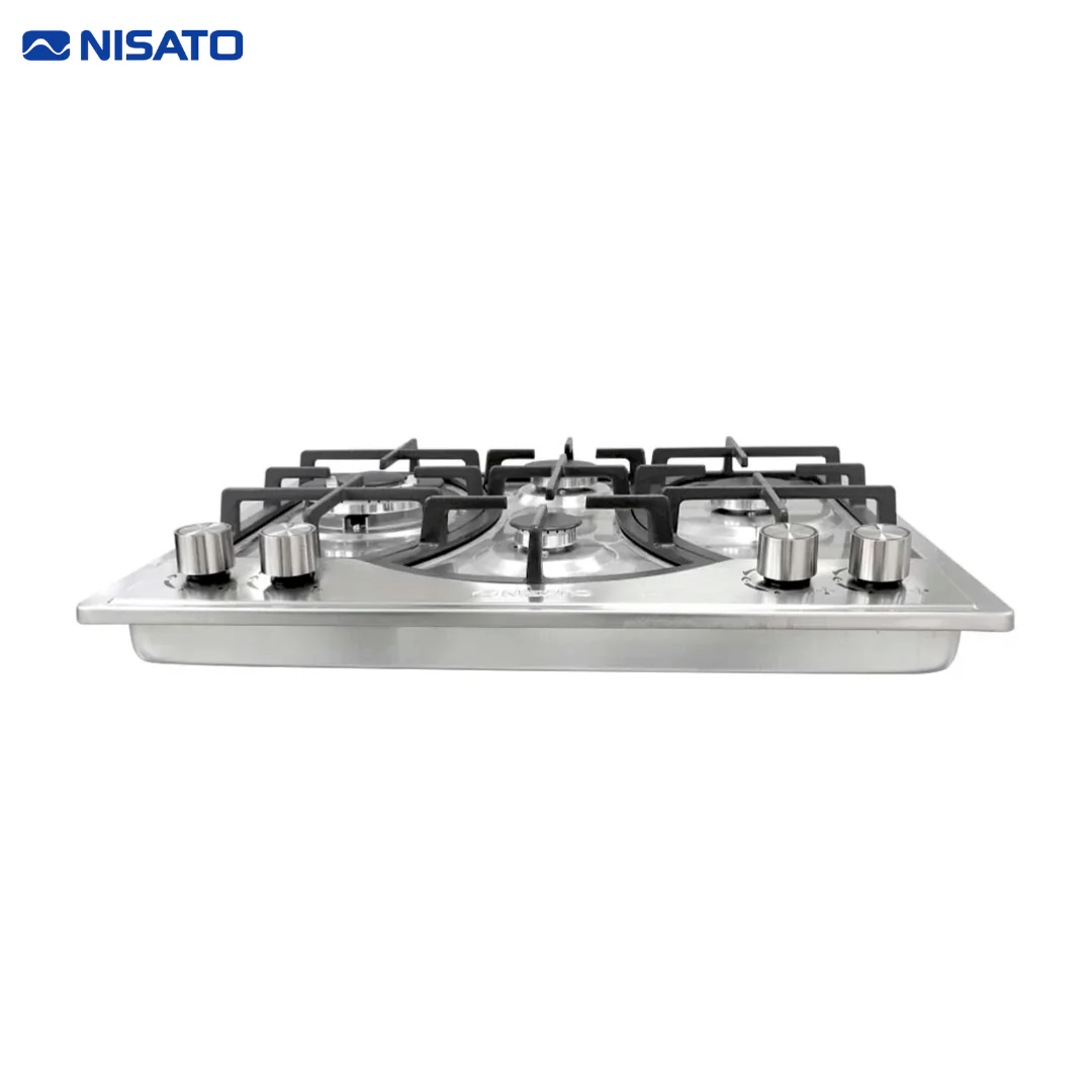 Estufa Empotrable de 4 Quemadores a Gas 24" Acero Inoxidable Nisato NPCT-24PROKD - Image 3
