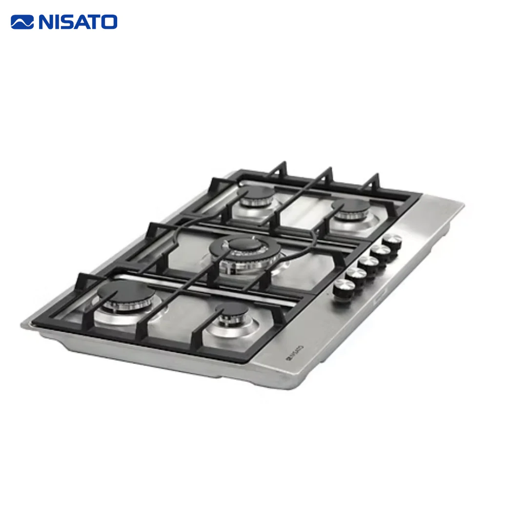 Estufa Empotrable de Acero Inoxidable 30" 5 Quemadores a Gas Nisato NPCT-76PRODM - Image 3