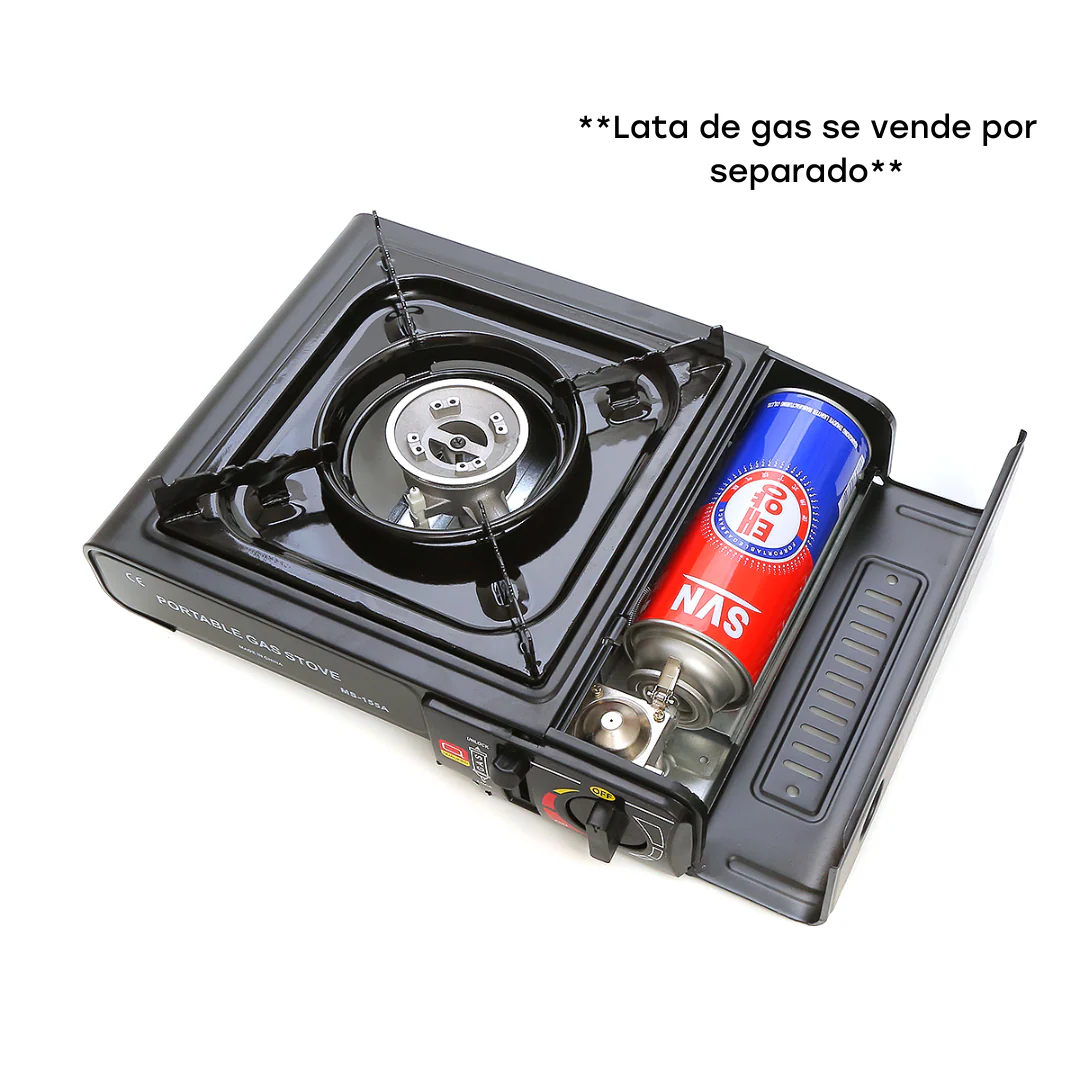 Estufa Portátil de Gas Butano Negro FS-155-A Estufa Butano. - Image 5