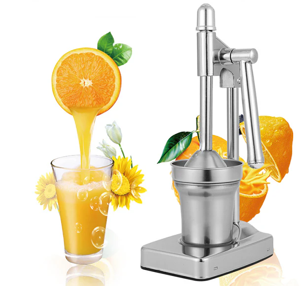 Exprimidor de Cítricos Naranja Manual de Metal 6986543695955