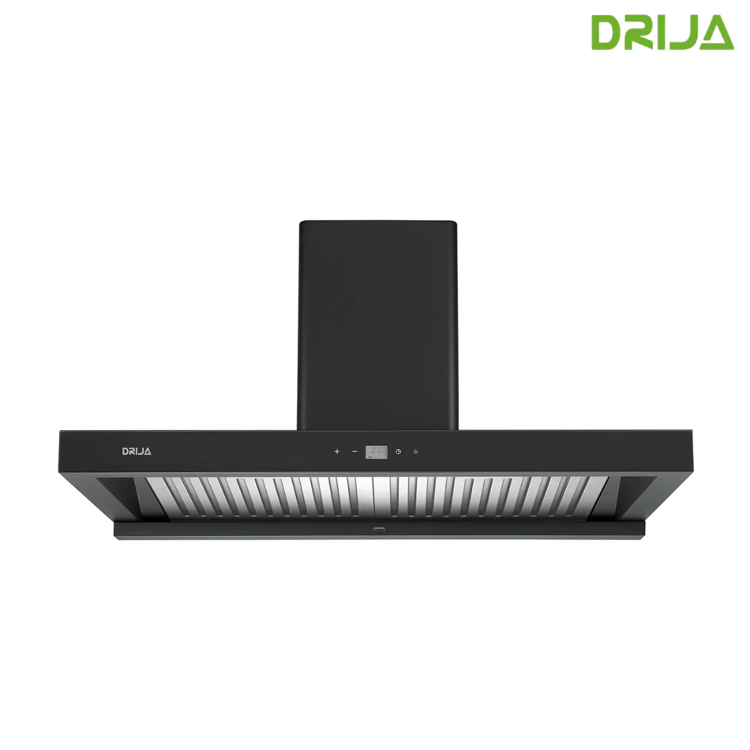 (POR PEDIDO) Extactor de Grasa Tipo Campana Negro Piramide 90 Black Drija