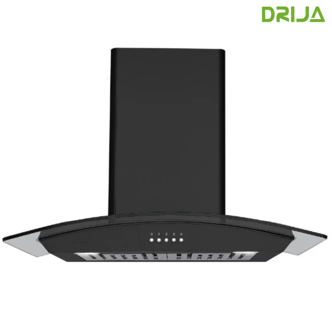 Extractor de Grasa Tipo Campana Negro Mate Galaxy 76 Black Drija