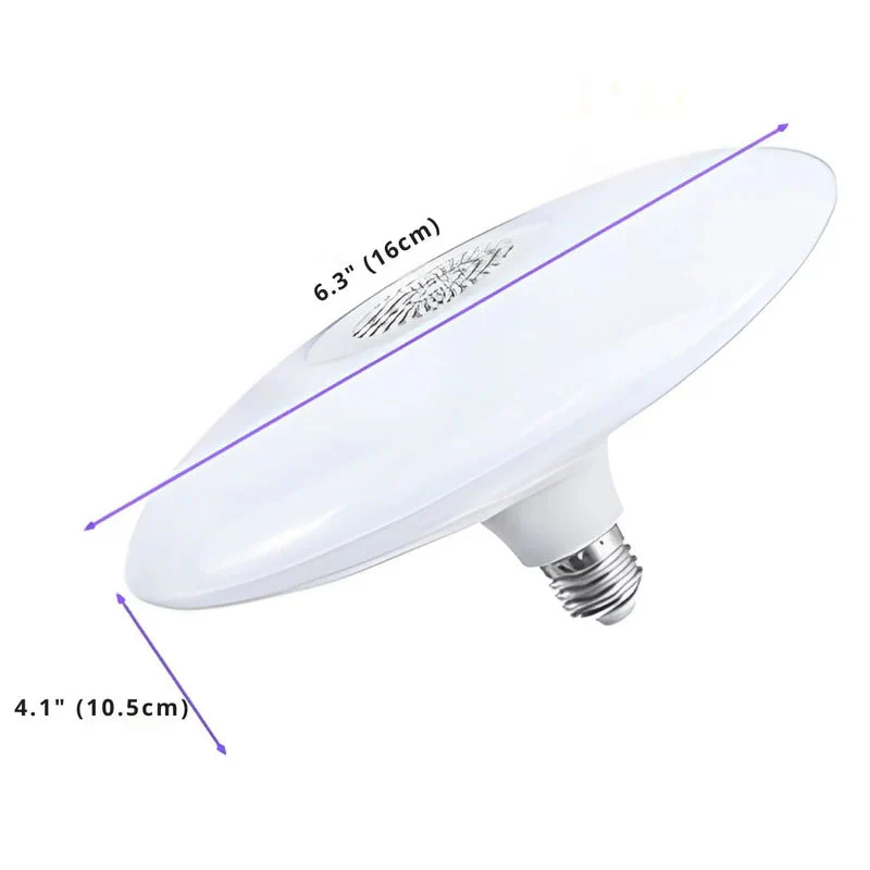 Foco LED RGB Y Luz Blanca 6500K Bluetooth Con Bocina. Lámpara Socket E27 Con Control Remoto. Bombillo Para Salas, Habitaciones, Gamers. 18W.6.3” (16CM) TU586 - Image 5