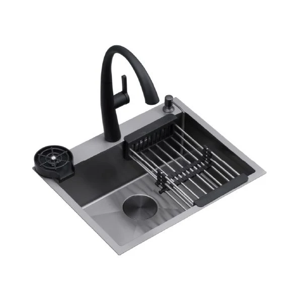 Fregador Ragusa 61 de Acero Inoxidable Satinado 304 Drija