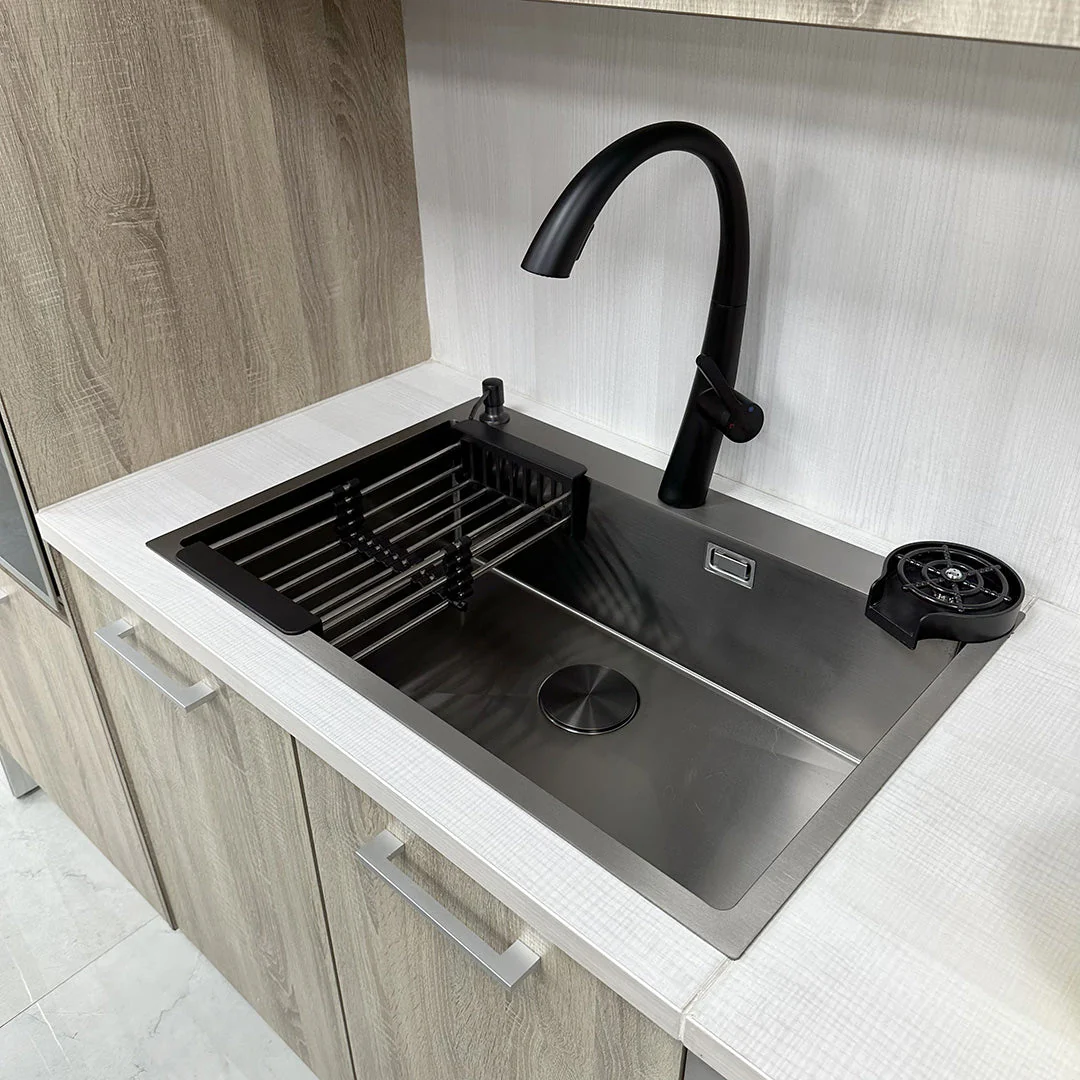 Fregador Ragusa 61 de Acero Inoxidable Satinado 304 Drija - Image 3