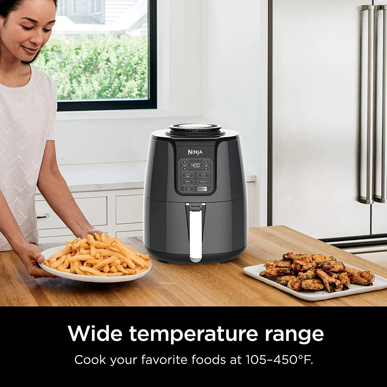 Freidora de Aire Antiadherente Digital de 3.7L NINJA AF101 - Image 7