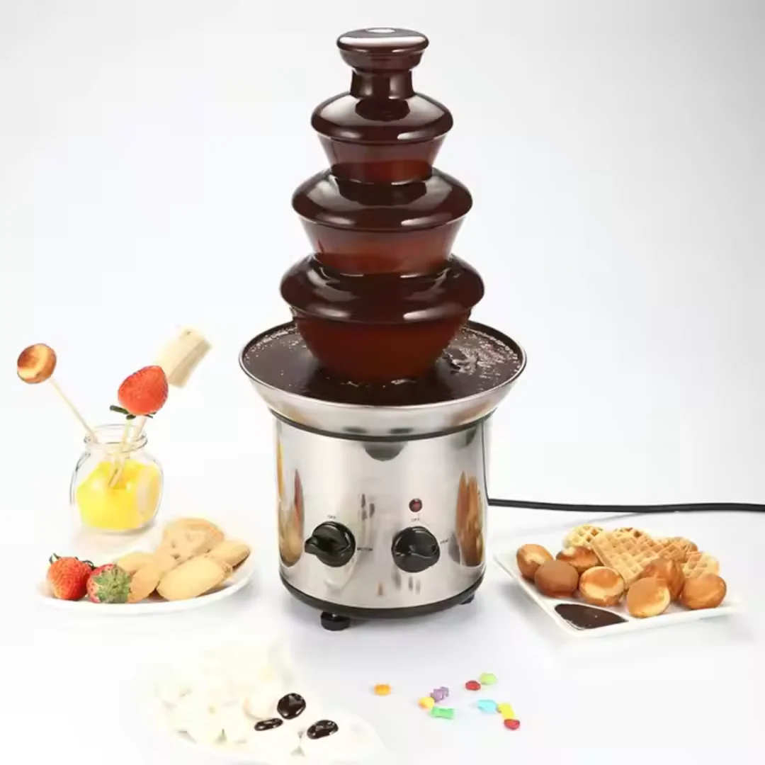 Fuente de Chocolate de 4 Niveles Universal Royal IU-002DL2 - Image 4
