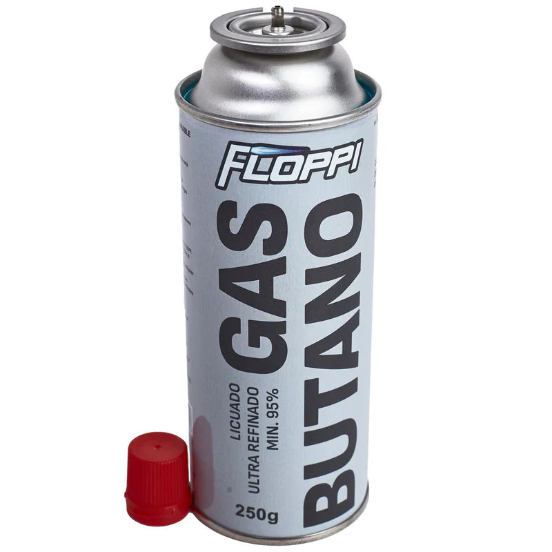 Gas Butano Camping Ultra Refinado Para Sopletes. 250 G Floppi FL-RG7 - Image 2