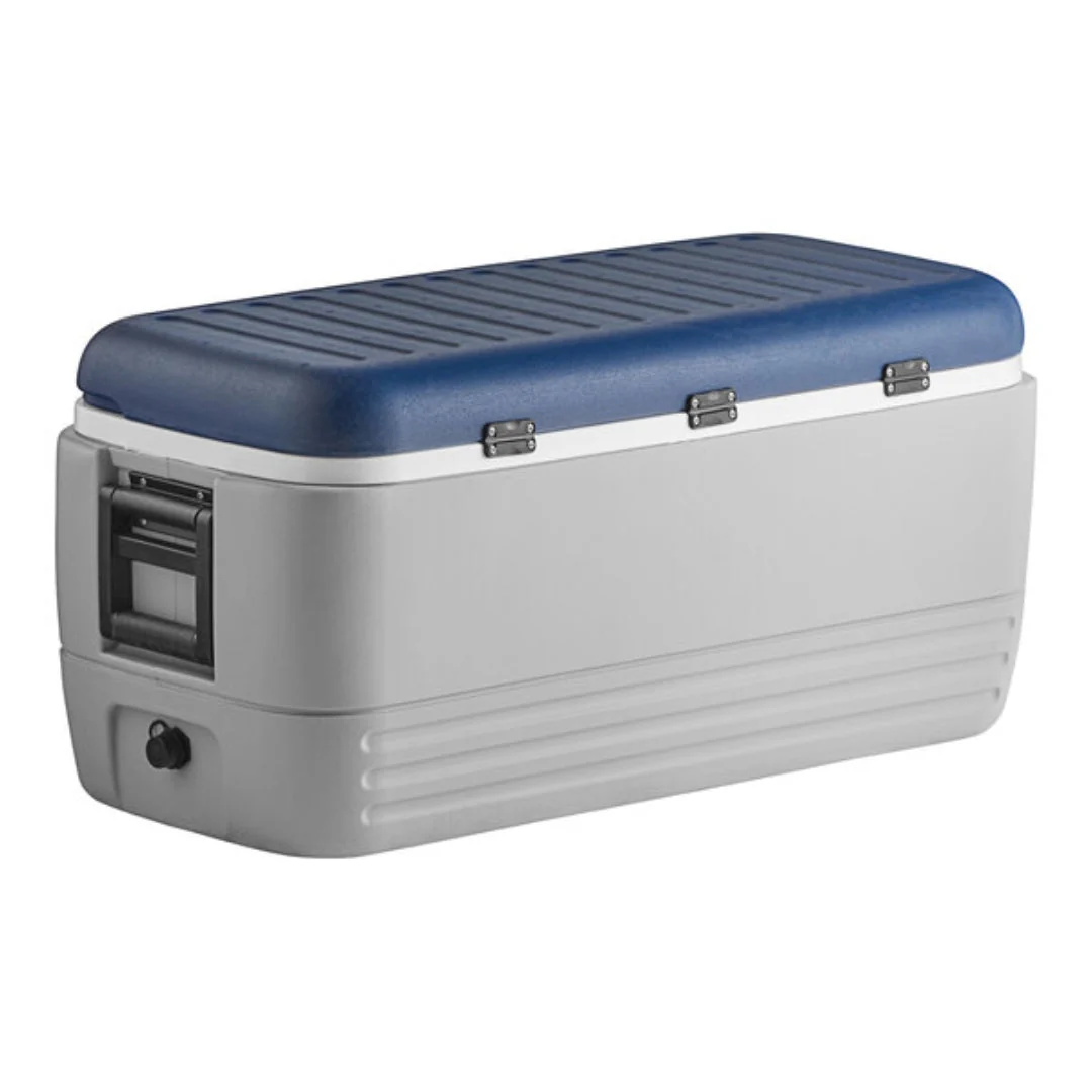 Hielera Igloo MaxCold 120QT 113 Litros Gris/Azul 49007 - Image 3