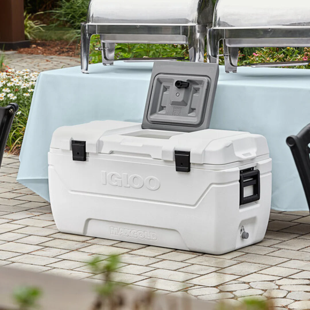 Hielera Igloo MaxCold 165QT Blanco Igloo 50048 - Image 4