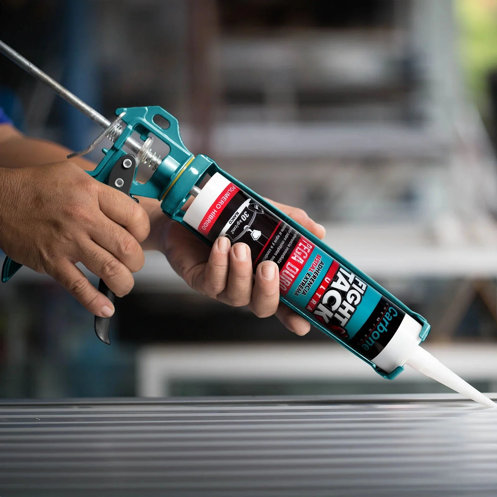 High Tack CARBONE FIGHT ULTRA Agarre Inicial INMEDIATO 30Kgxcm2 Viscosidad Adherencia Y Resistencia Alta BLANCO 290Ml H-0760-FIGHT-ULTRA - Image 3