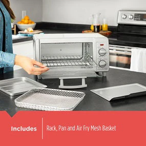 Horno Eléctrico de Convección y Freidora de Aire Black and Decker TO1785SG - Image 3