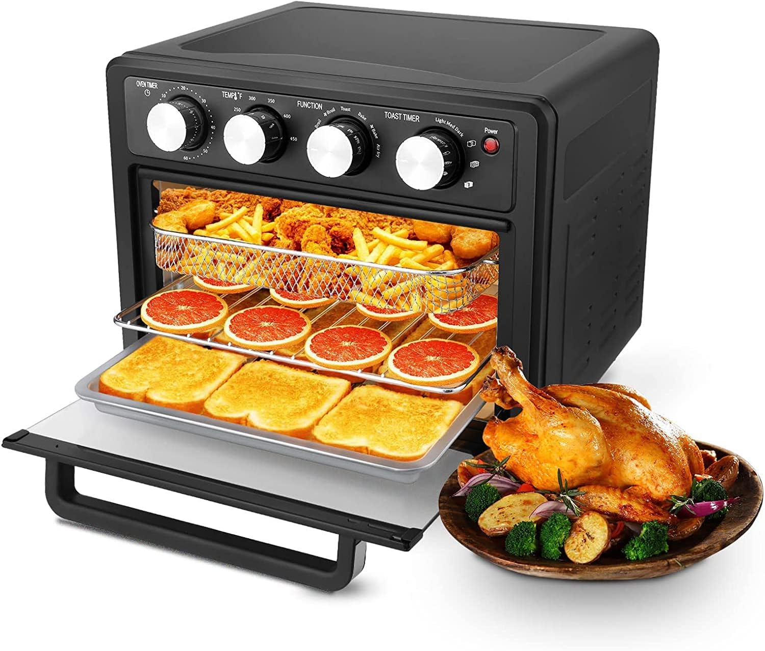 Horno Freidora de Aire Multifuncional 22 Litros Lotus LT-9846
