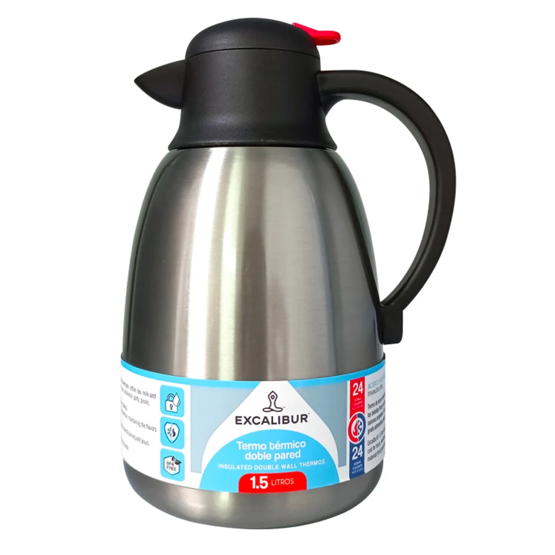Jarra Térmica de Acero Inoxidable 1500ml Excalibur A164-VB2206 - Image 2