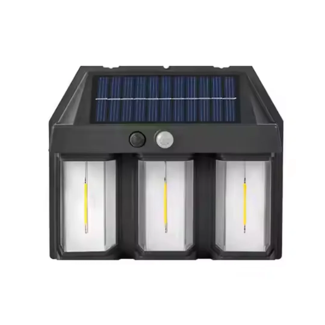 Lampara de Pared para Exterior 3 LED con Panel Solar 88368 - Image 2