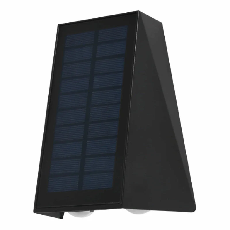 Lámpara De Pared Solar LED 6W 500Lm, 3000K ,4000K, 6500K, 160X120x85mm. Batería 3.7V/1500Mah. Luz Solar Para Exteriores. CL080-SOL-16-6W-CCT-Z - Image 2