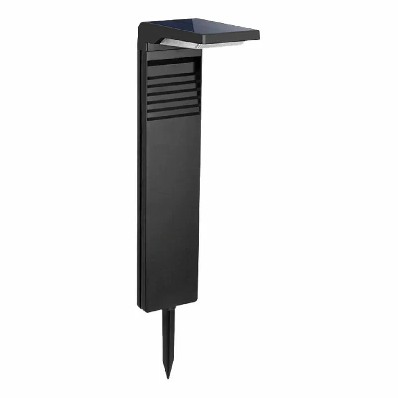 Lámpara Estaca Solar Negra 6W 30K, 400Lm, Para Iluminación Exterior. Lámpara Bolardo. CL111-SOL-05-6W-30K-Z - Image 2