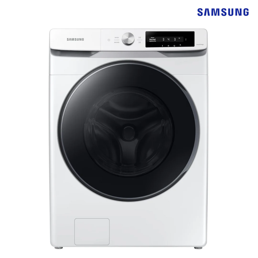 Lavadora Automática Carga Frontal 22kg Inverter con AI Control  y MultiControl Blanco Samsung WF22C6400AW/AP