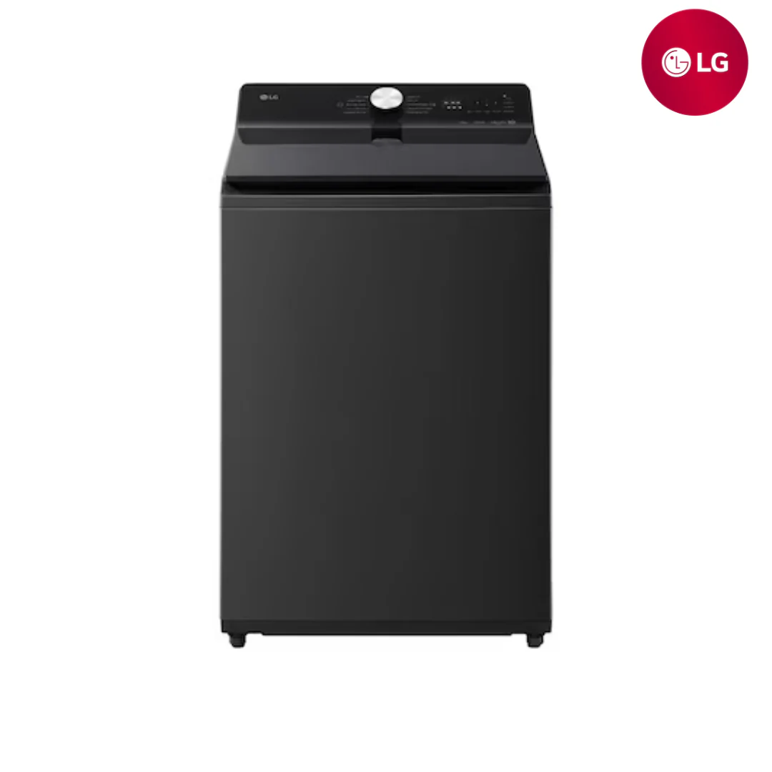 Lavadora Automática Carga Superior 15kg AI DD Negro Onyx LG WT15OBTX6