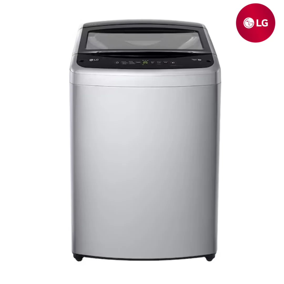 Lavadora Automática Carga Superior 19kg Smart Inverter TurboDrum Smart Motion Gris LG WT19DVTM