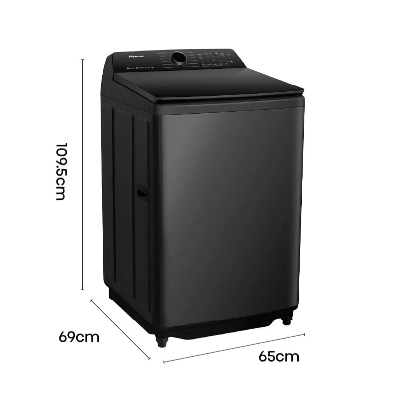 Lavadora Automática Carga Superior 20kg Negro Smart Fuzzy Hisense WT5I2023DB - Image 8