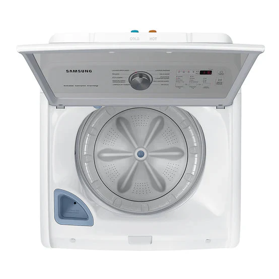 Lavadora Carga Superior 23kg Wifi Smarthings Inverter Samsung WA23C3553GW/AP - Image 5