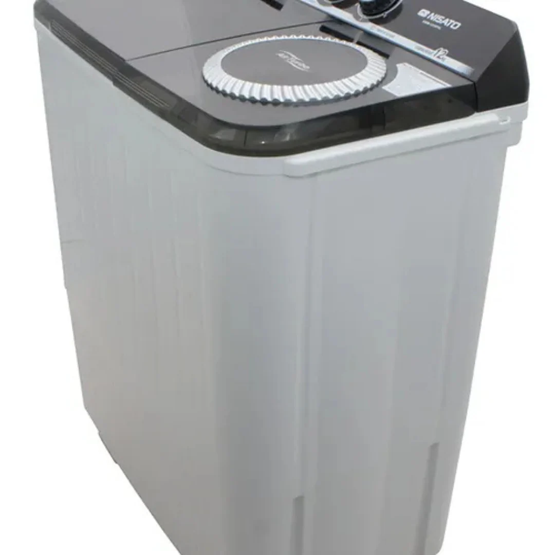 Lavadora Semi Automática con Bomba 12kg Nisato NWM-1210PXL - Image 5