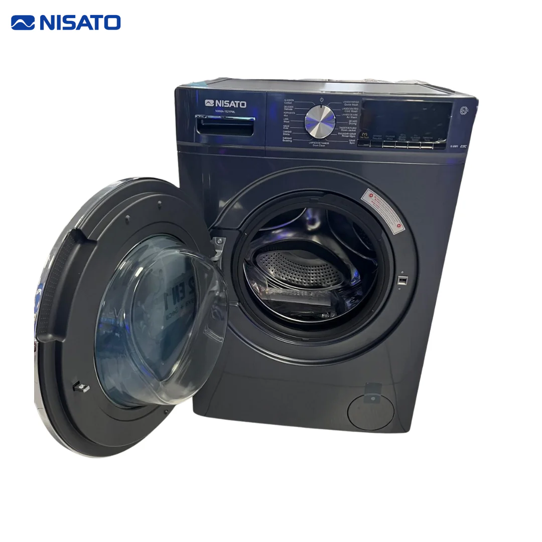 Lavadora y Secadora 2en1 Automática 15kg Nisato NWMA-1521PML - Image 2