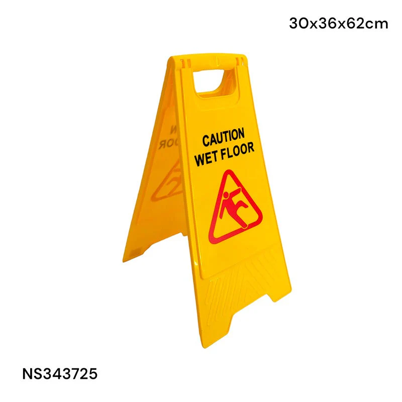 Señalización o Letrero de Advertencia Piso Mojado NS343725