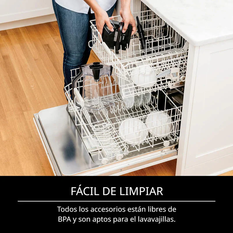 Licuadora 3 En 1 Professional Plus Kitchen System. Sistema De Cocina BN801 De 1400 W. 4 Velocidades Y 5 Programas Iq. Ninja NJS-04-BN801 - Image 5