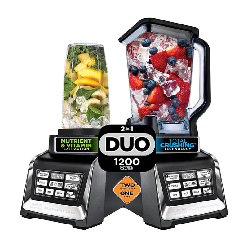 Licuadora con Auto IQ Nutri-Blender Duo NINJA BL641 - Image 4