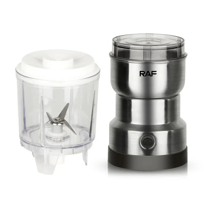Licuadora De Zumo 2 En 1 300W Inoxidable Y Molinillo Eléctrico Para Especias Y Café 110V/60 Hz. Blender Grinder R.97126-110 - Image 3