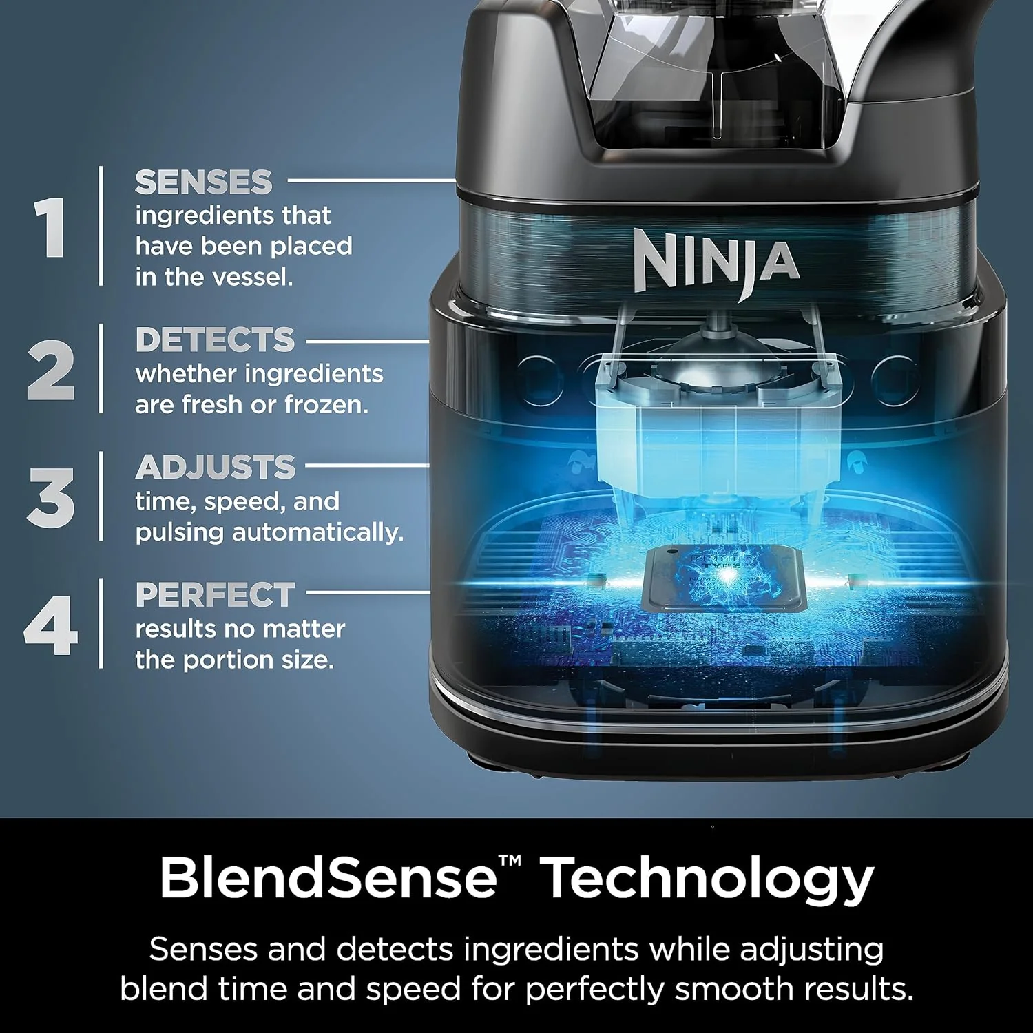 Licuadora Detect Duo Power Blender BlendSense 72oz 1800W TB301 Ninja - Image 10