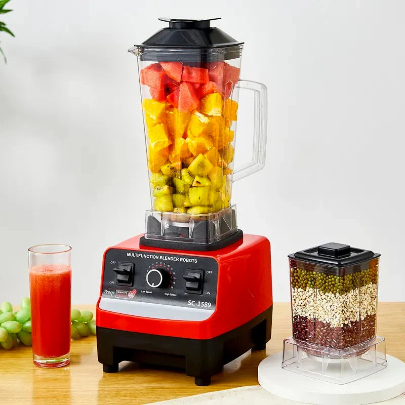 Licuadora Eléctrica 500W 110V/60Hz Con Vaso 2L Con 8 Cuchillas. Inicio Rápido. Blender. R.92809B-110