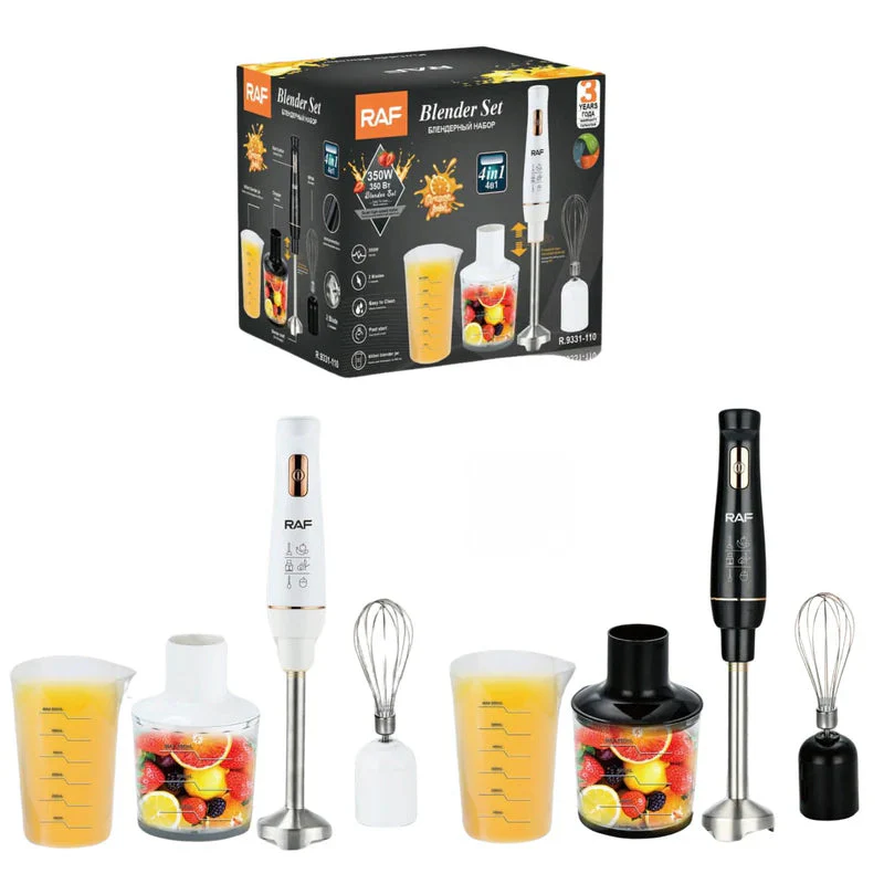 Licuadora Inalámbrica De Mano Mixer 350W Con Vaso 600Ml 110V/60 Hz Batidor Y Picadora. Blender R.9331-110 - Image 2