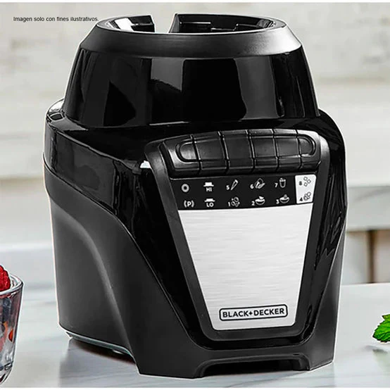 Licuadora Jarra Plástica 1.65LT 700W 8 Velocidades Negro Black and Decker BL0877-1BDLA - Image 3