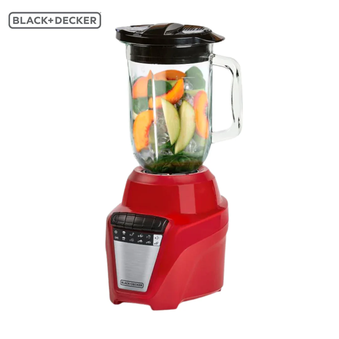 Licuadora Jarra Vidrio 1.25L Ice Crush 8 Velocidades Rojo 700W Black and Decker BL0876-1RDLA - Image 2