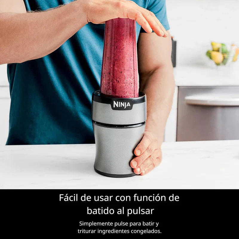 Licuadora Personal Ninja Nutri Blender BN300. Extractor De Nutrientes De 700 W Y Tecnología Pulse. - Image 3