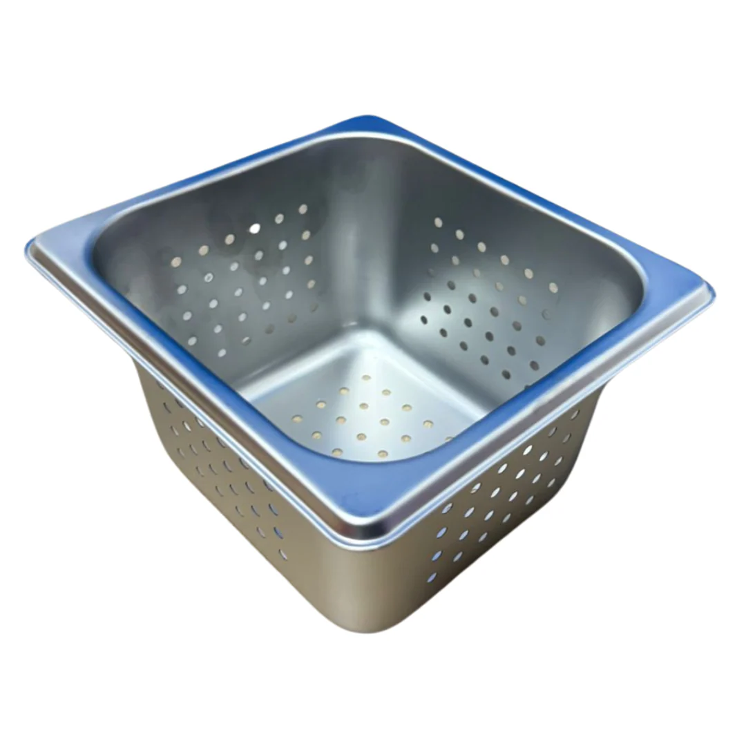 Bandeja GN Pan Perforado de Acero Inoxidable 1/6x100mm 176*162*100mm H5424P