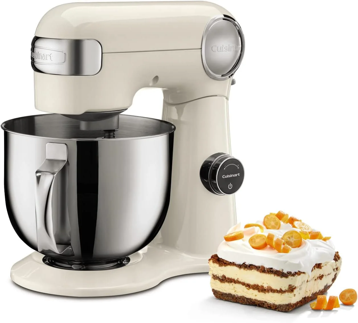 Batidora Precision Pro 5.5QT 12 Velocidades 3 Ajustes de Preparación 500V Beige Cuisinart SMD-50CRMNAS - Image 2