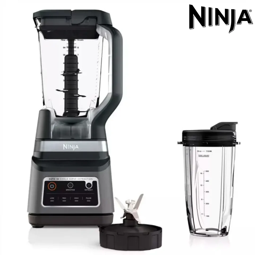 Licuadora Professional Plus Blender Duo con Auto-IQ 1400W 72oz Ninja BN750