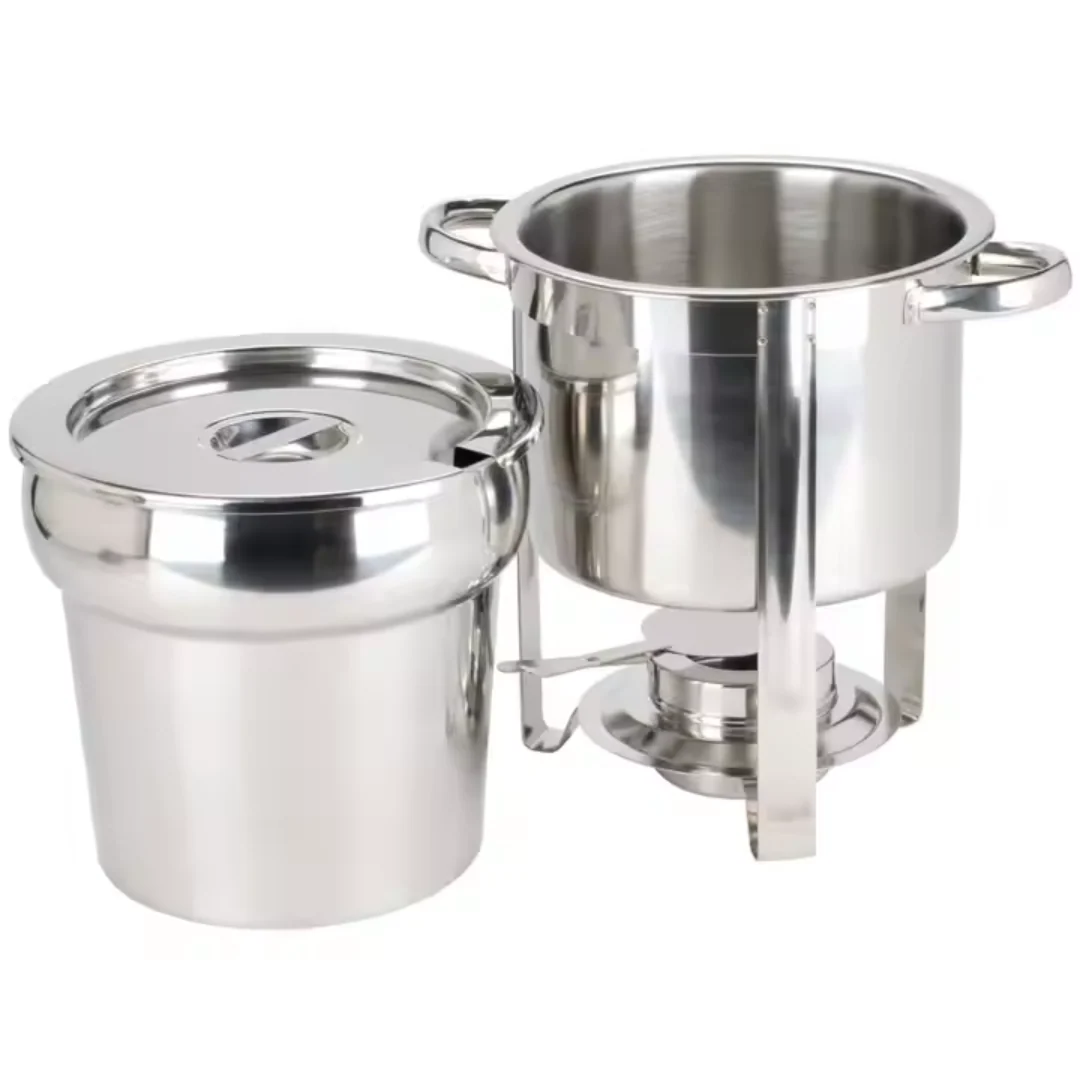 Chafing Dish Hotelero para Sopas de Acero Inoxidable 7 Litros 431204 - Image 2