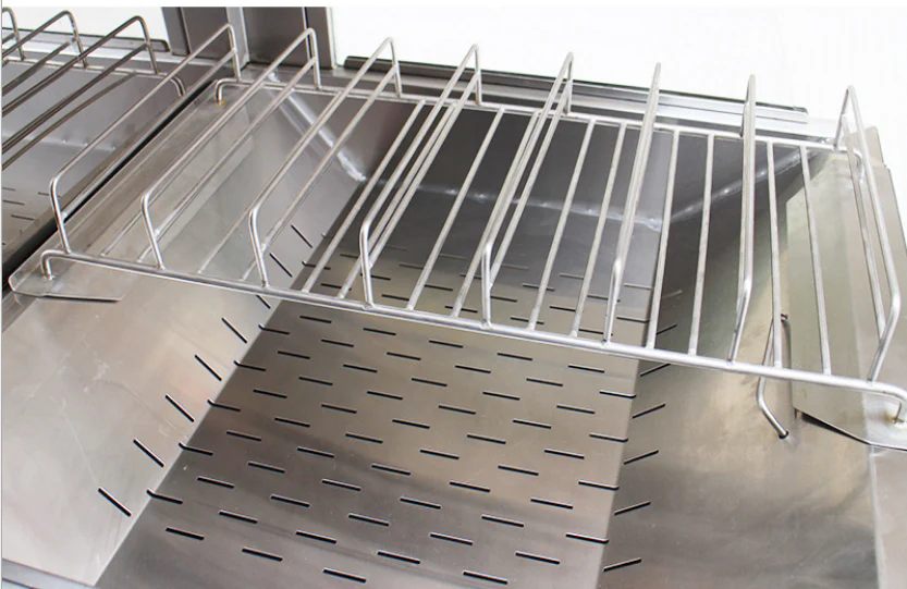 Calentador de Papas Fritas con 1 Gavetero en Acero Inoxidable 60x70x150cm HCW-9 - Image 2